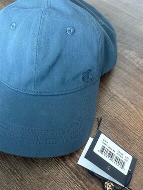 Brooks Brothers Cotton Baseball Cap - Teal Blue